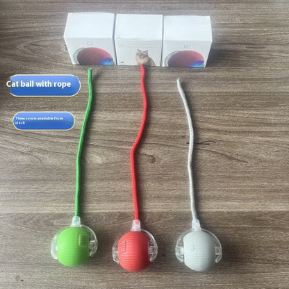 Intelligent Automatic Cat Teasing Ball Funny Cat Toy Ball