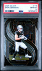 Graded 2024 Panini Select Brock Bowers #118 Rookie RC Football Card PSA 10 Gem Mint