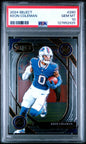Graded 2024 Panini Select Keon Coleman #280 Rookie RC Football Card PSA 10 Gem Mint