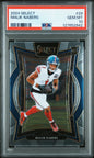 Graded 2024 Panini Select Malik Nabers #29 Rookie RC Football Card PSA 10 Gem Mint
