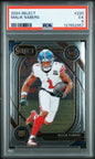 Graded 2024 Panini Select Malik Nabers #220 Rookie RC Football Card PSA 5 Excellent