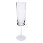Oval Halo - Acrylic Champagne Flutes (Set of 4)