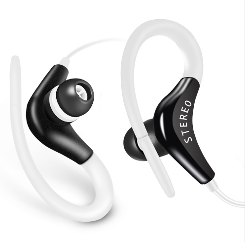 Earhook Headphones Super Bass Sport