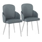 Dahlia - Contemporary, Dining Chair (Set of 2)
