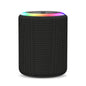 Portable Wireless Speaker Outdoor Party Speaker Mini Waterproof Speaker with 7 RGB Lights Support Calling TWS AUX In MMC Card Input