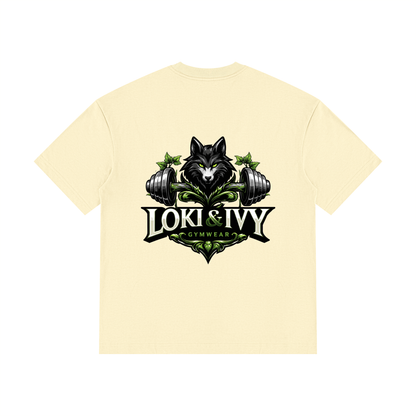 Loki & Ivy Unisex Drop Shoulder Cotton T-Shirt