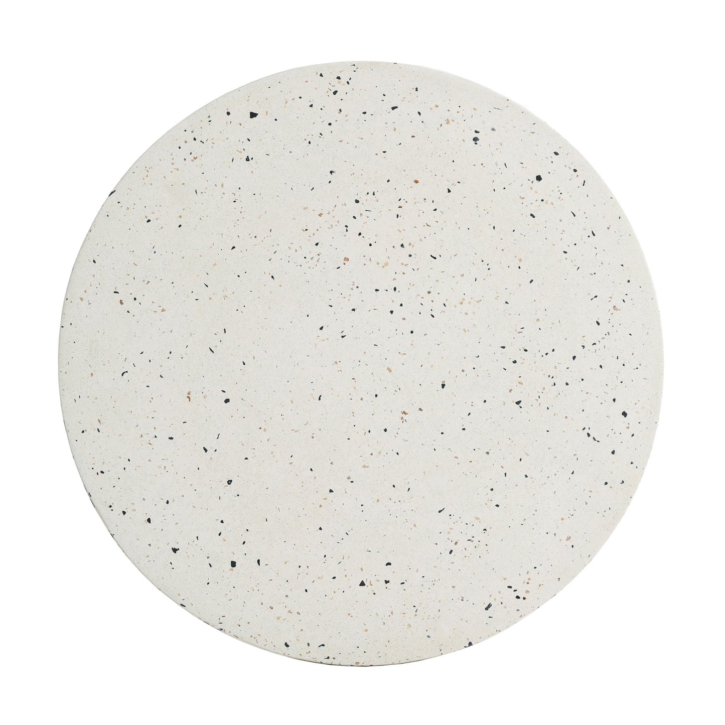Terrazzo Outdoor Side Table - White