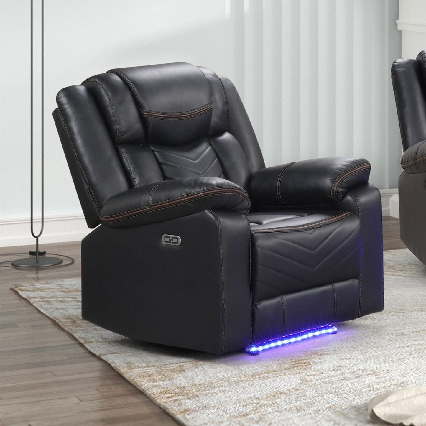 Challenger LED Power Recliner Set