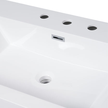 Bathroom Vanity With Sink, 5 Legs, Soft Close Drawers