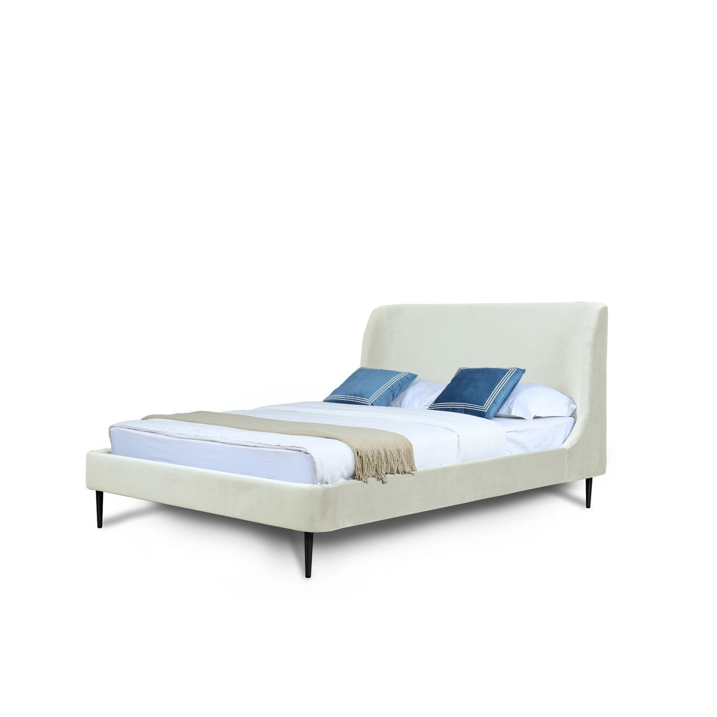 Heather - Modern Upholstered Bed