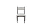 Comfortable Upholstery Cresent Chair (Set of 2) - Peppercorn