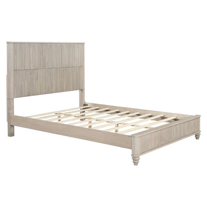 Platform Bed Frame With Tall Headboard
