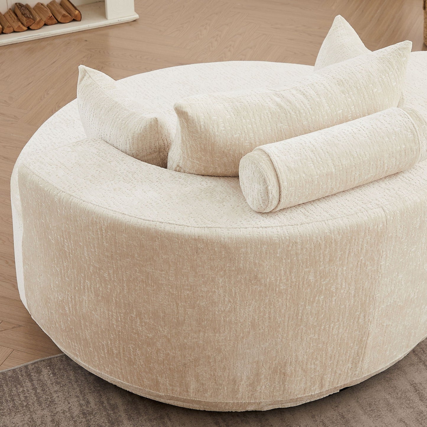 Single 360 Degree Swivel Chair For Living Room