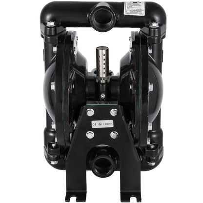 Air-Operated Double Diaphragm Pump 1 Inch Inlet Outlet Aluminum 35 GPM Max 120PSI