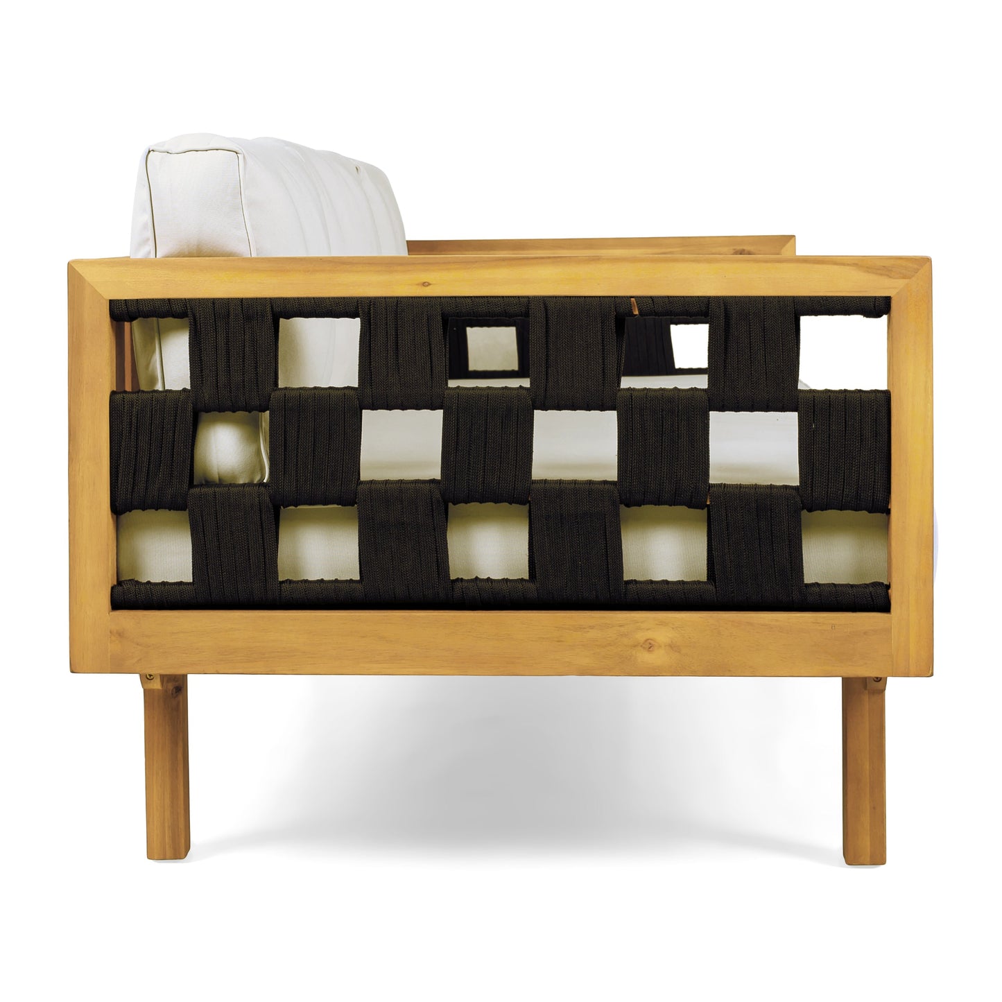 Luxury Acacia Wood Outdoor Daybed Set