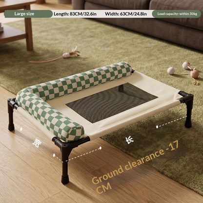 Pet Camping Bed Cat Bed, Suitable For All Seasons, Removable And Washable, Breathable And Moisture-proof For Small And Medium-sized Dogs, Cross-border Pet Supplies.
