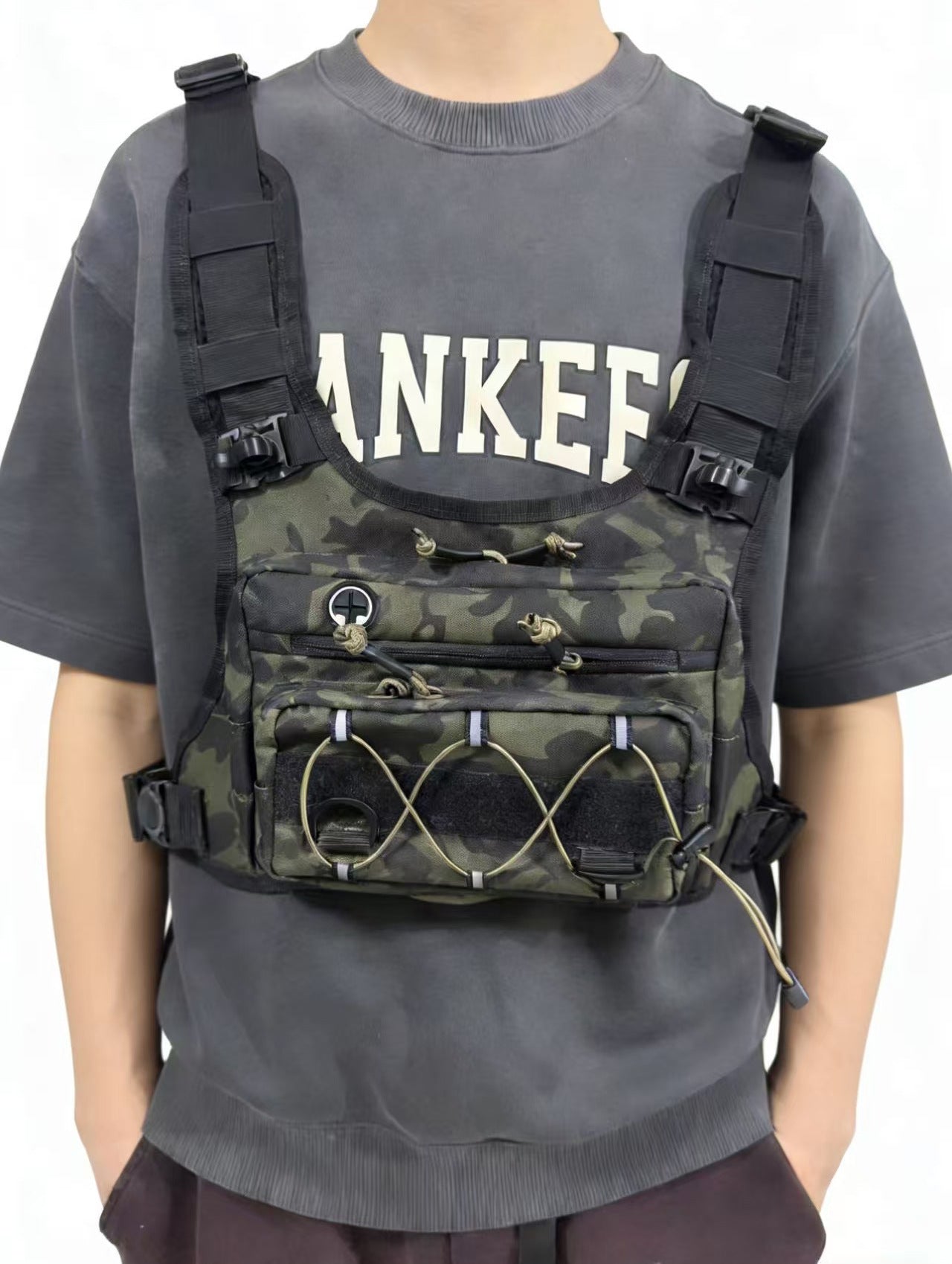 Tactical Chest Pack Multi-functional Suitable For Trail Running