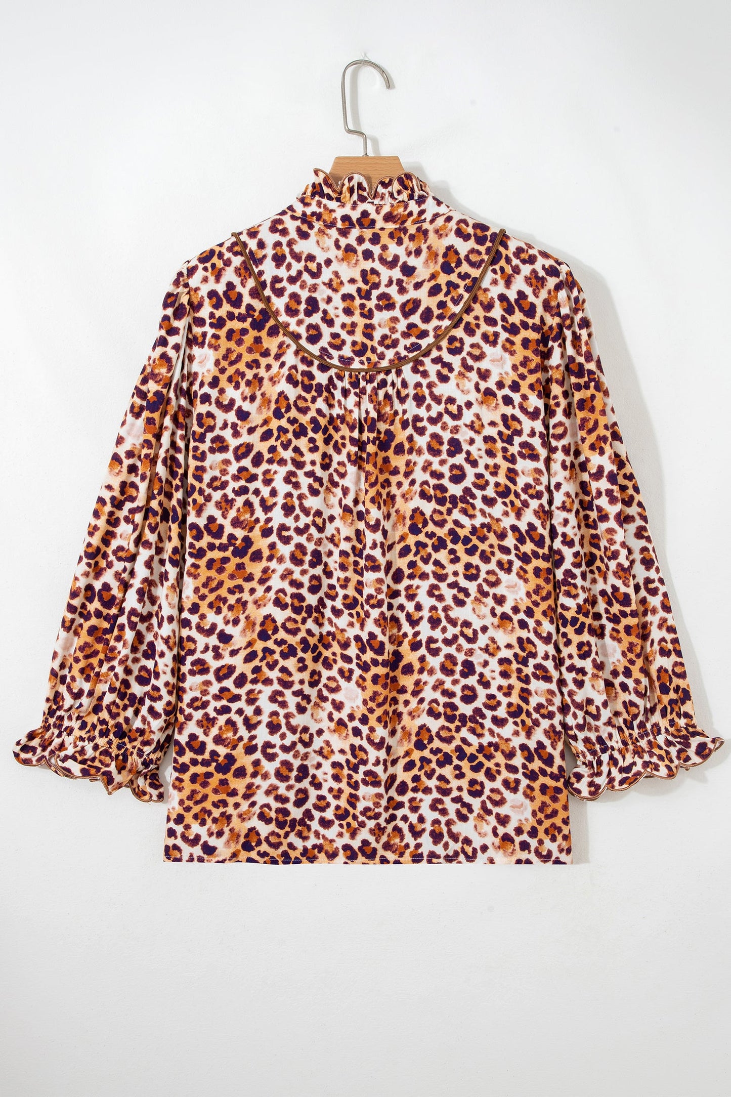 Angelina Frilled Stand PLUS Blouse