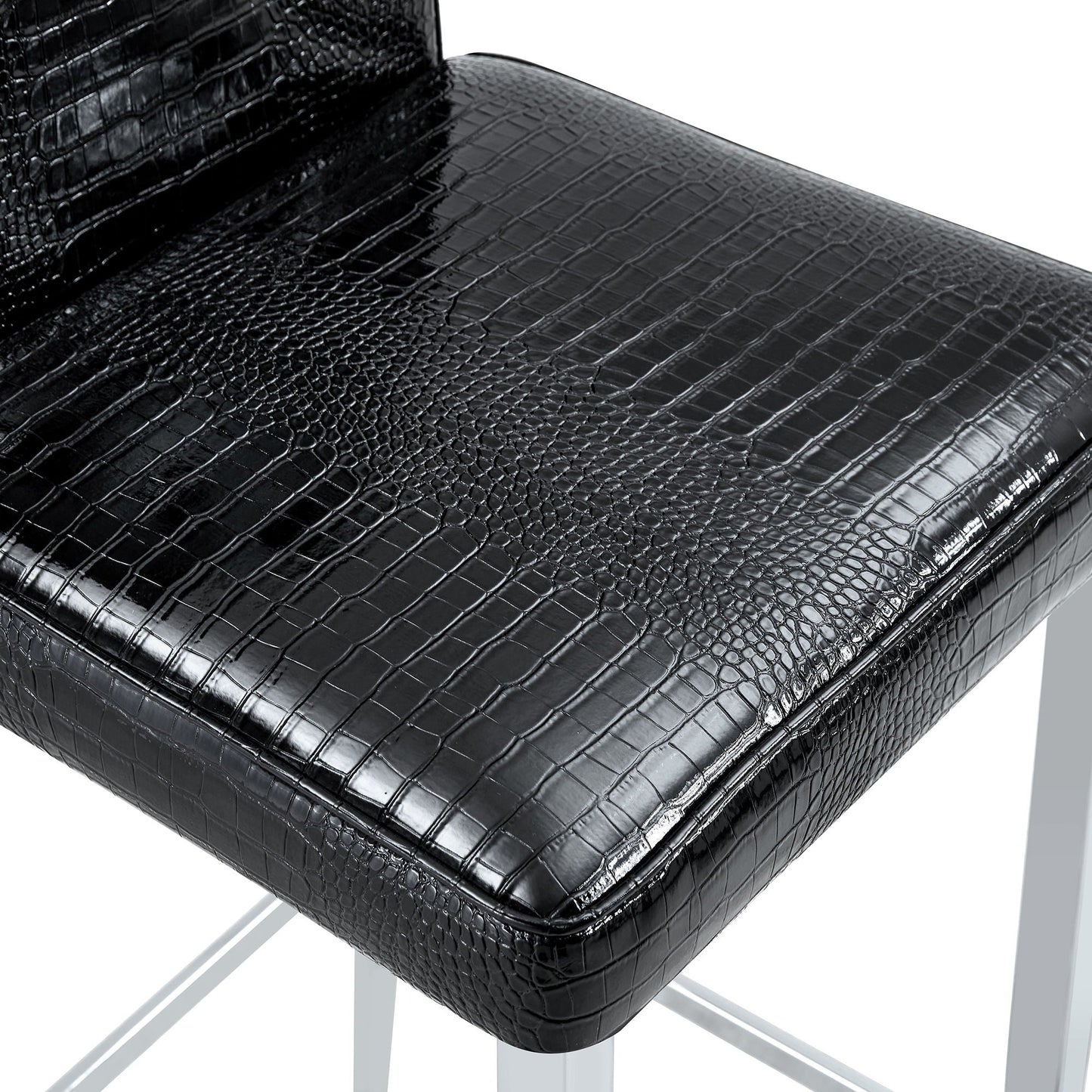 Bar Chairs & Crystal Clasp Design (Set of 2)