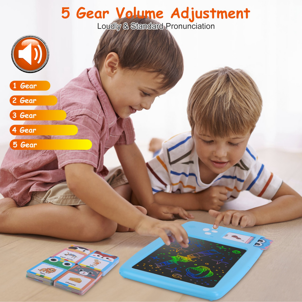 GBruno 224 Words Toddler Learning Toy