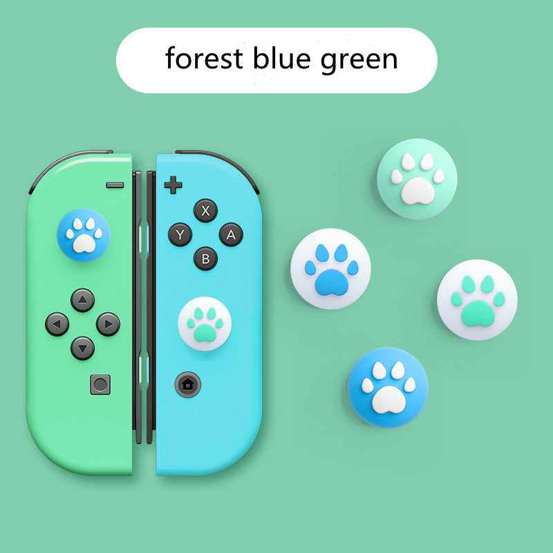 New 4 pieces cute For Nintendo Lite Rocker Cat Claw Key Accessories button attachments