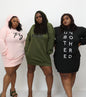 “Hot Girl Hoodies” Sweater Dress