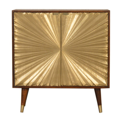 Manila - Cabinet - Gold / Brown