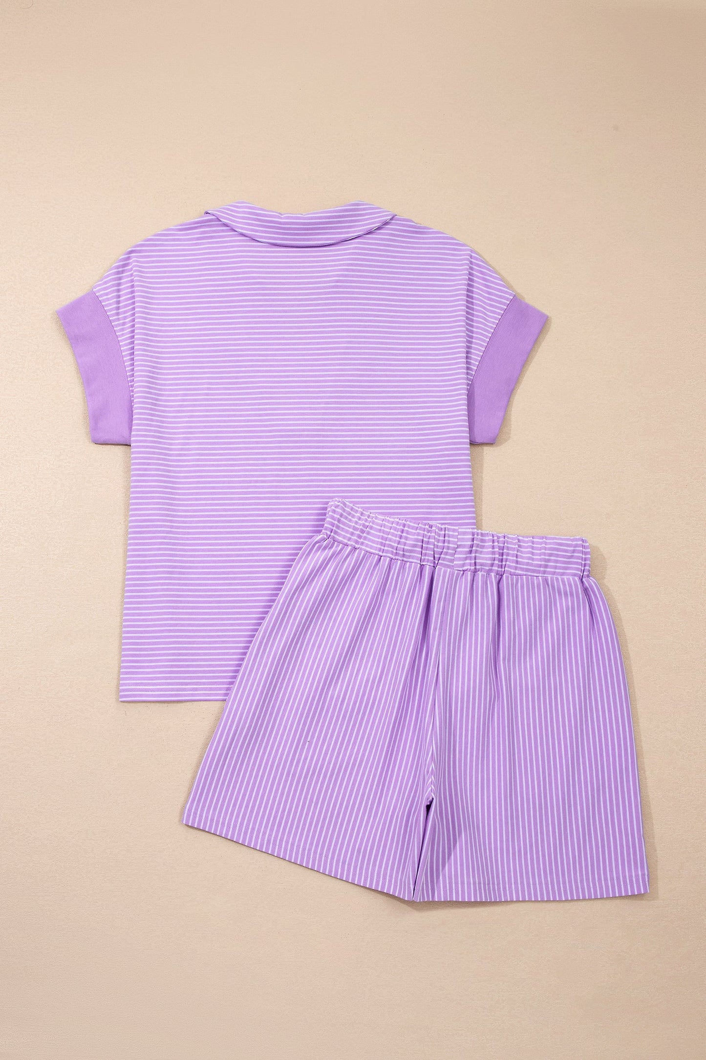 Zara Dolman Sleeve Polo Shirt Set
