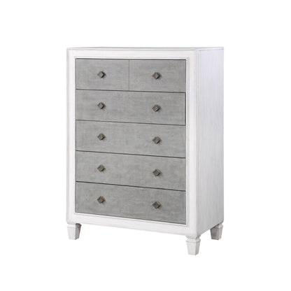 Katia Weathered Chest White