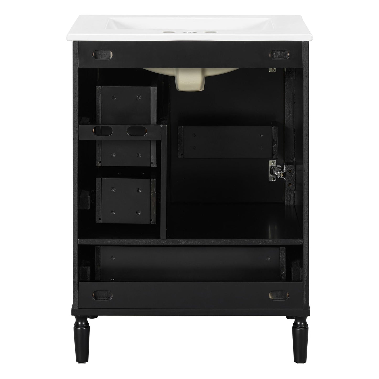 Traditional Bathroom Vanity Set With Soft Close Doors