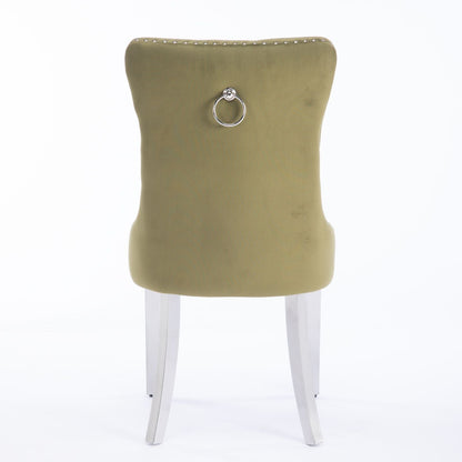 Nikki - Contemporary Upholstered Dining Chair (Set of 2)
