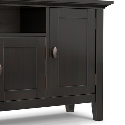 Redmond - TV Media Stand - Hickory Brown