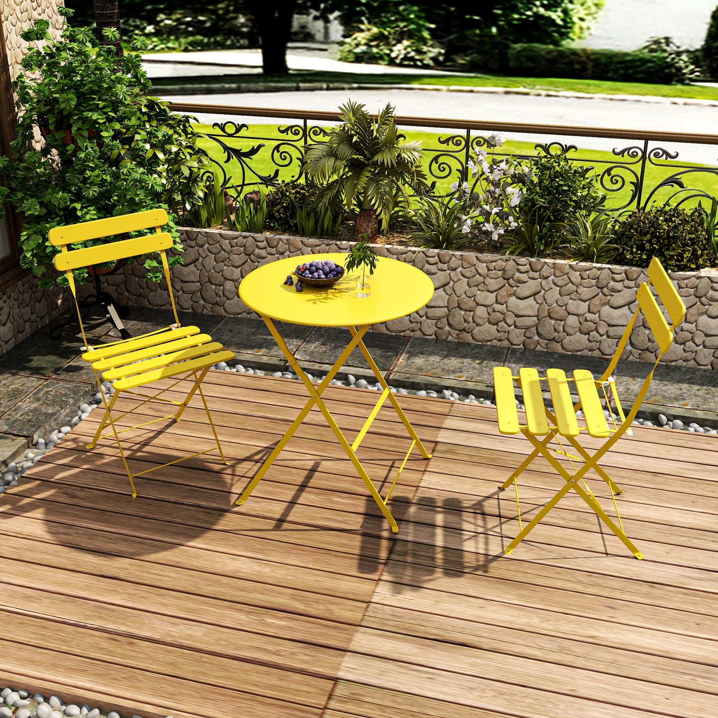 Bistro Table and Chairs Set of 2