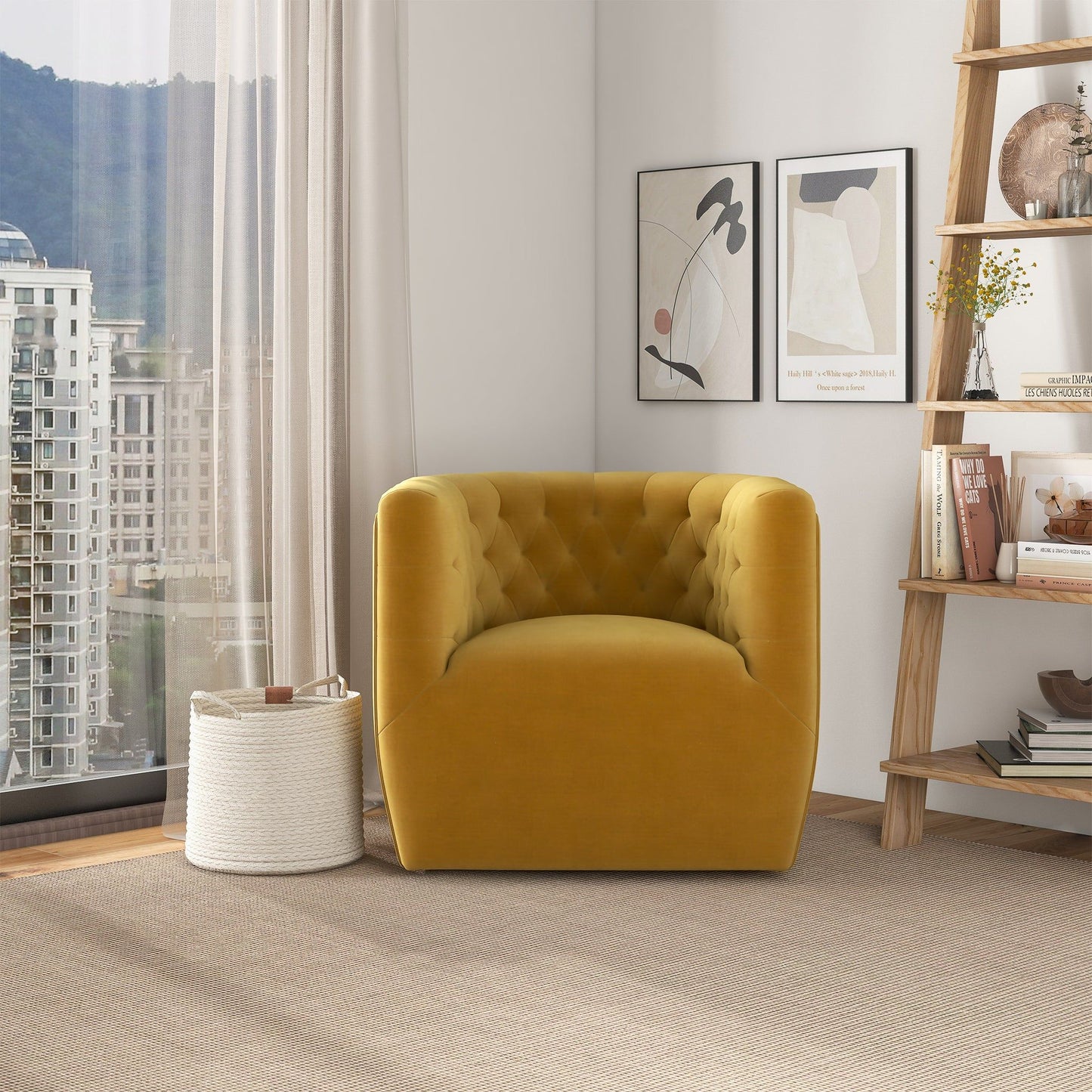 Delaney - Ergonomic Design Swivel Chair