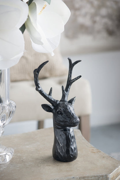 Darby 8-Point Deer Head Statue Decor