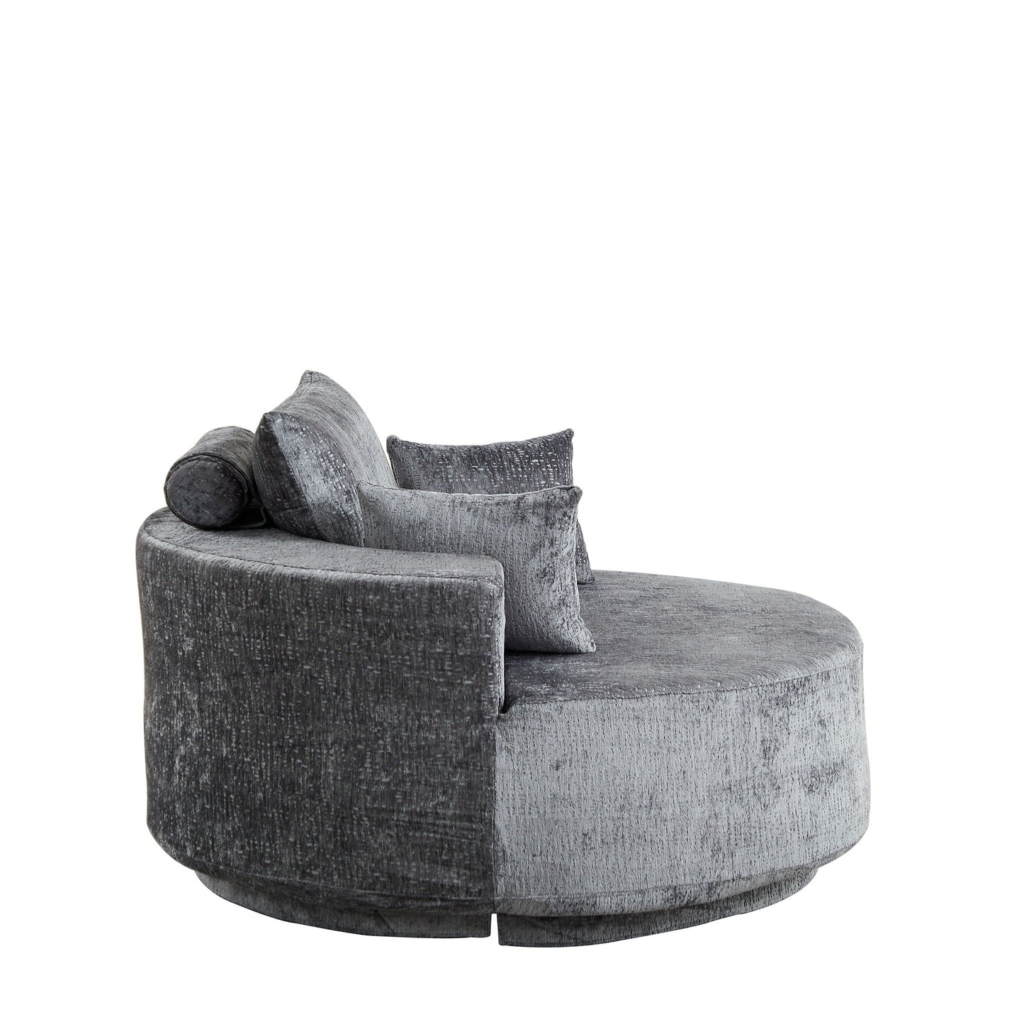 Swivel Chair With Rotating Base For Living Room