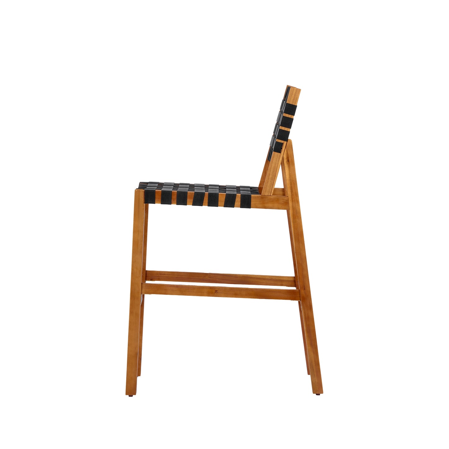 30.5 Inch Seat Height Outdoor Acacia Solid Wood Patio Side Chair