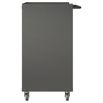 Heavy Duty Metal Storage Cabinet With Wheels 3 Drawer Tool Cabinet For Garage, Office, And Home Organizer Solutions