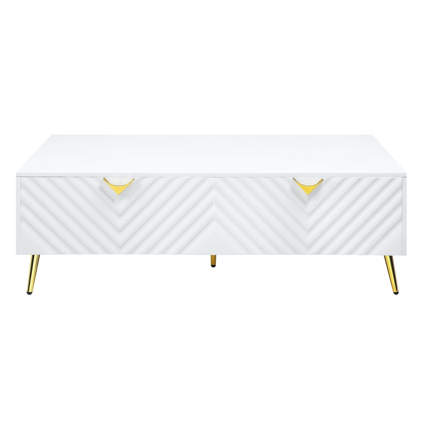 Gaines - High Gloss Coffee Table - White