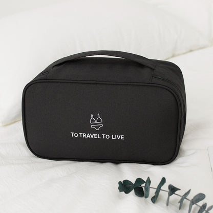Oxford cloth underwear and socks storage bag, modern simple and fashionable large-capacity convenient finishing bag, underwear storage bag