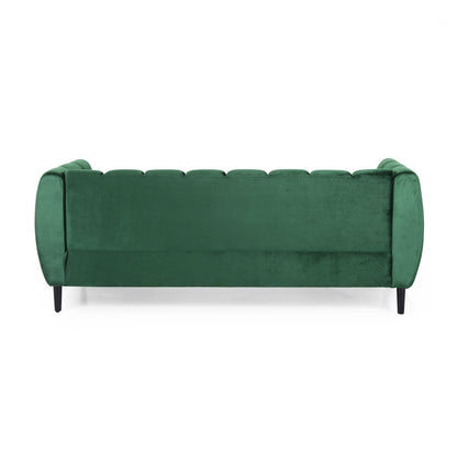 Miranda Velvet 3-Seater Sofa