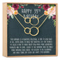 39th Birthday Necklace, Multiple Styles