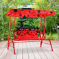 Kids Patio Swing with Canopy - 2 Person Outdoor Bench