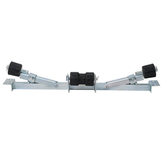 Heavy Duty Boat Trailer Support Bracket with Keel Rollers