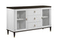 Carene Server Brown / White