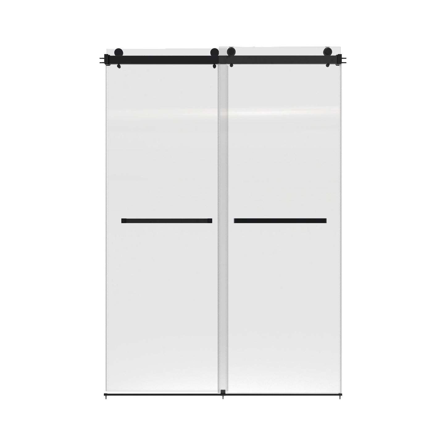 60"W x 75"H Double-Sliding Shower Door