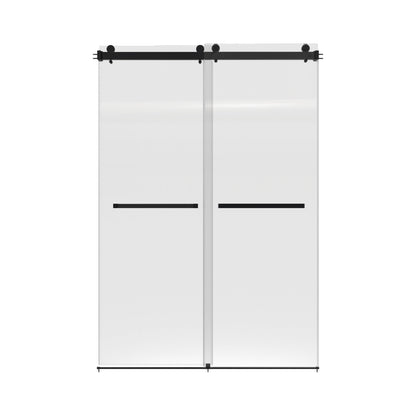 60"W x 75"H Double-Sliding Shower Door