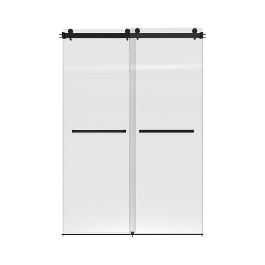 60"W x 75"H Double-Sliding Shower Door