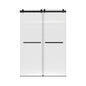 60"W x 75"H Double-Sliding Shower Door