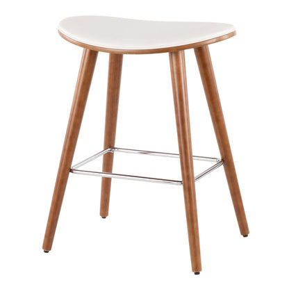 Saddle - Contemporary Counter Stool (Set of 2)